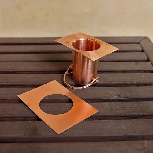 Nutshell Stores Origami Rain Chain - Copper - 14 Feet