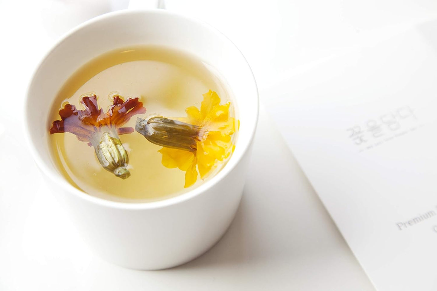 KKOKDAM Flower Tea Set Sampler - Loose Leaf, Fancy Variety Pack, Blooming Flowers, Unique Gifts