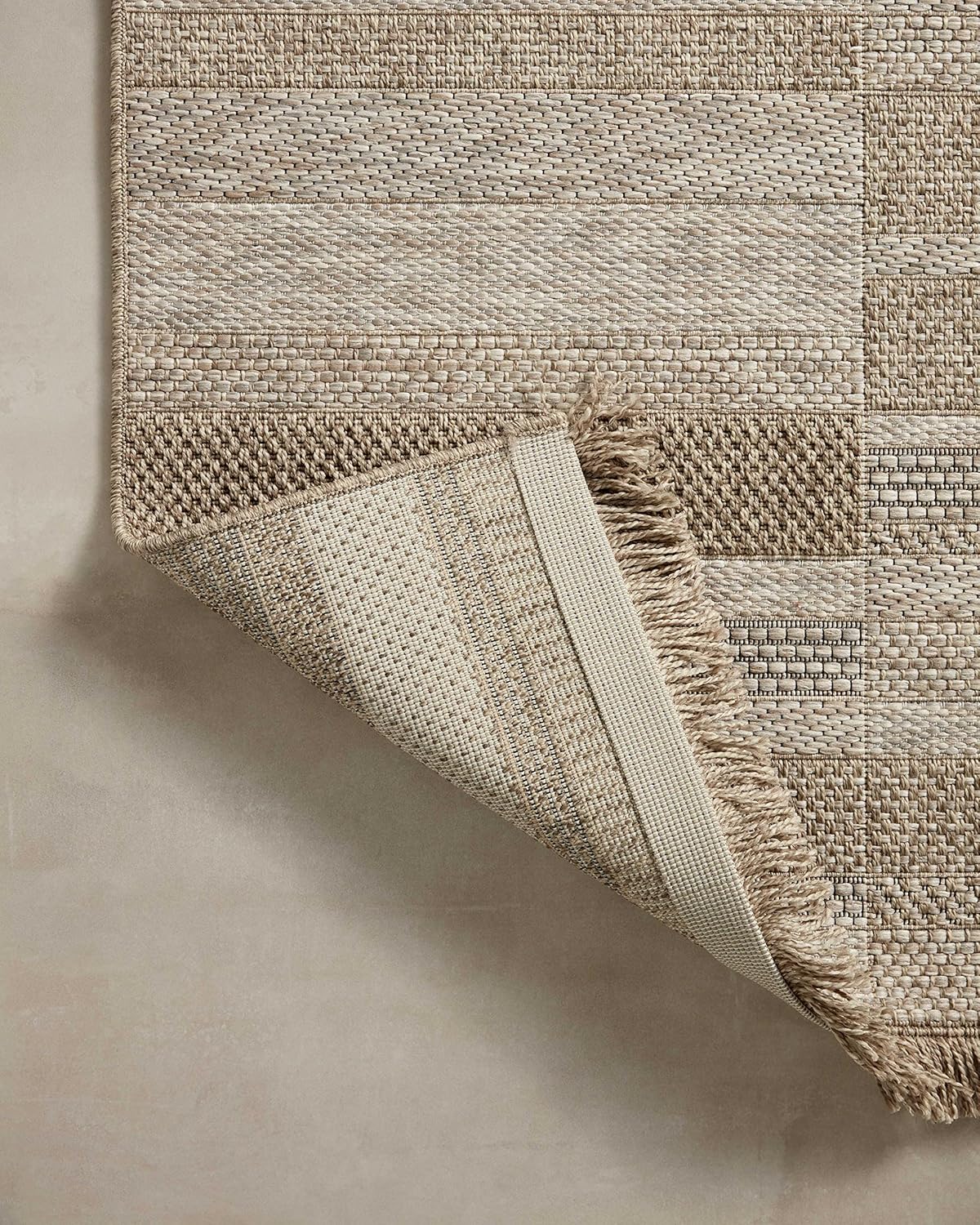Loloi Dawn Collection Indoor/Outdoor DAW-03 Brown 11'-4" x 15' Area Rug