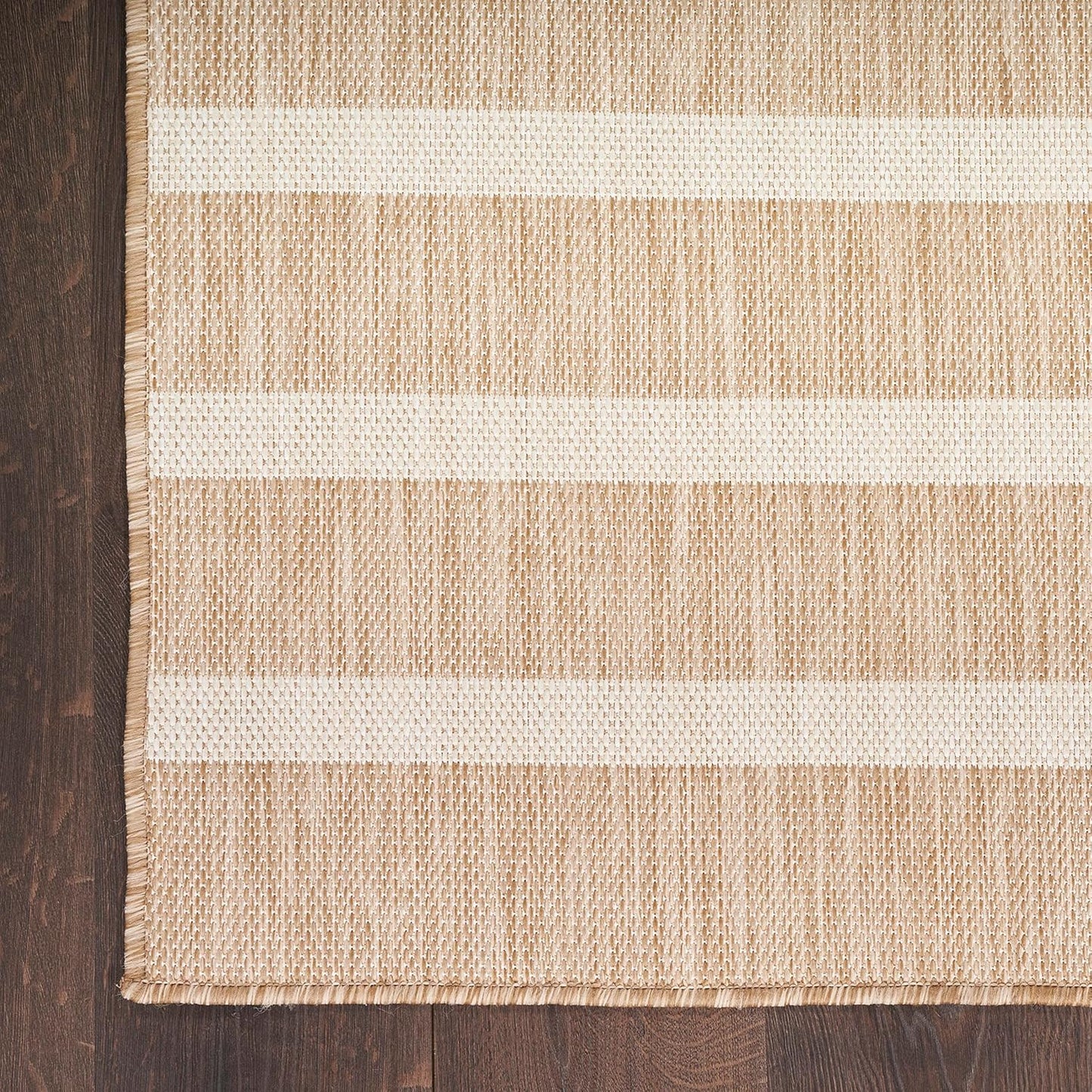 Nourison Home Home Positano 6' Runner Fabric Beige Ivory Area Rug