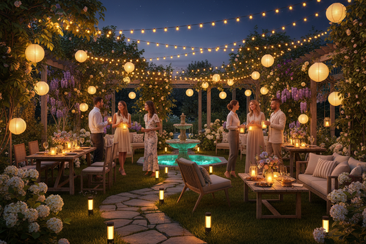 Transform Your Backyard into a Magical Oasis: Solar LED Garden Lights Review 🏡✨