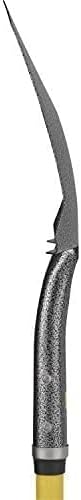 SHFD3 40" Lime Garden Spade Shovel - Gardening Shovel with a 9" x 11" Beveled Blade, Steel-Reinforced Fiberglass Long Handle & Cushioned D-Grip - Digging Spade for Planting