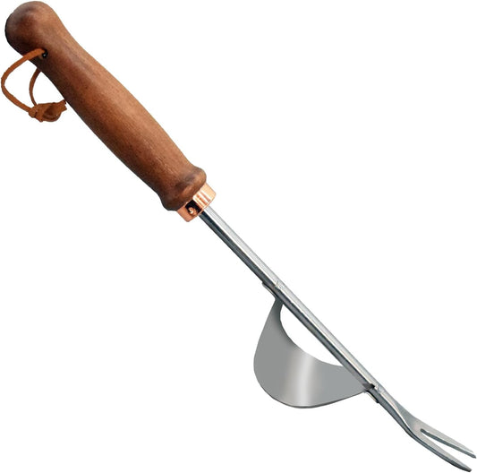 Gardening Tools- Flower Spade Digging Loosening Tool Hand Rake Weed Puller Garden Tools Make Ideal Gifts for Gardening Enthusiast(Weeder1)