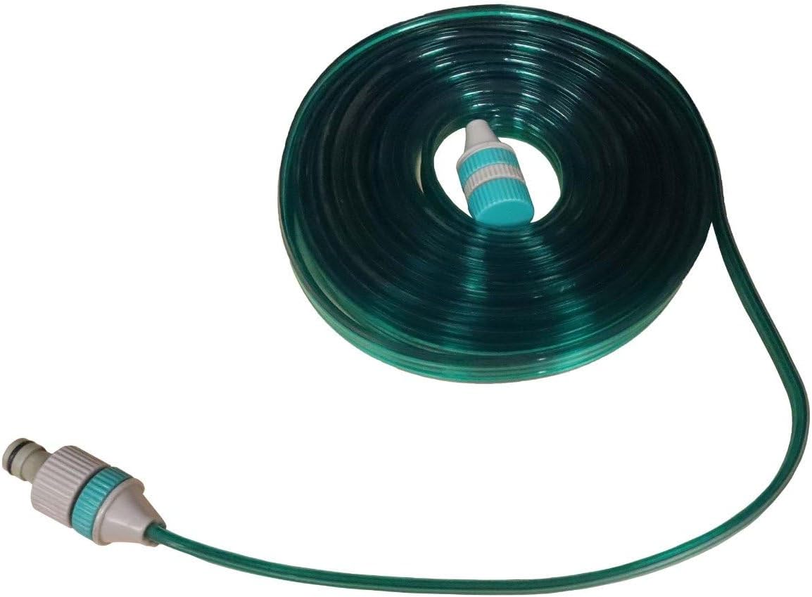TentandTable PVC Plastic Water Misting Hose | 20-Foot Long | for Inflatable Water Slide Bounce Houses