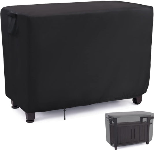 Patio Prep Table Cover for 52 Inch Keter Unity XL Portable Outdoor Table,Waterproof Outdoor Bar Table Covers,Outdoor Grill Cart Pizza Oven Table Cover