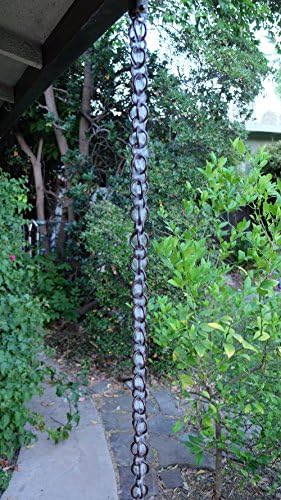 Nutshell Stores Double Loops Rain Chain - Bronze - 15 Feet