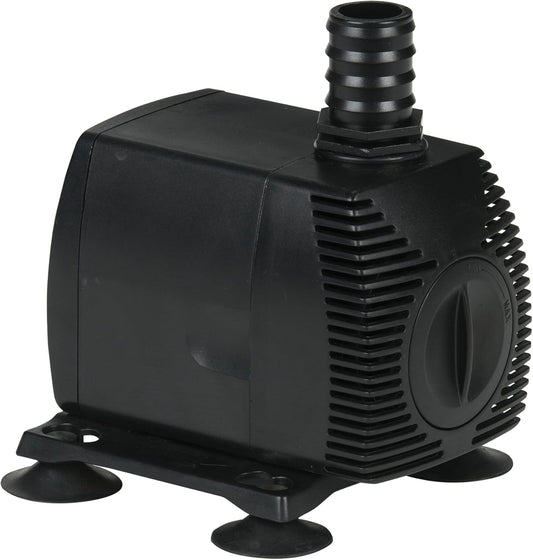 Little Giant PES-700-PW 115-Volt, 725 GPH Magnetic Drive Fountain/Pond Pump with 15-Ft. Cord, Black, 566720