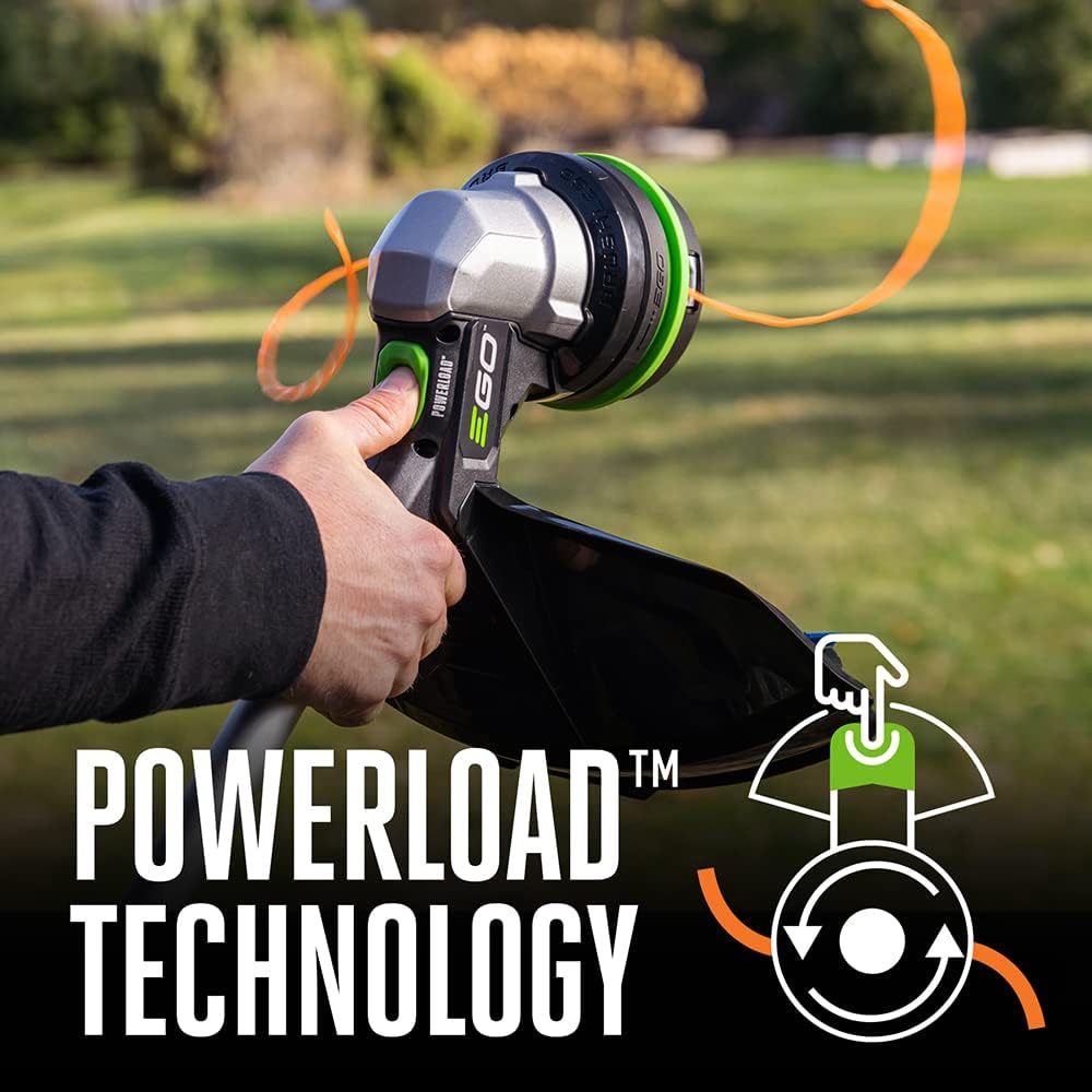 EGO POWER+ Combo, Cordless Trimmer and Blower, 15" Trimmer for Weeds and Grass with POWERLOAD and Cordless Electric 670 CFM Blower, Includes 56V 4.0Ah Battery and Charger - ST6703LB