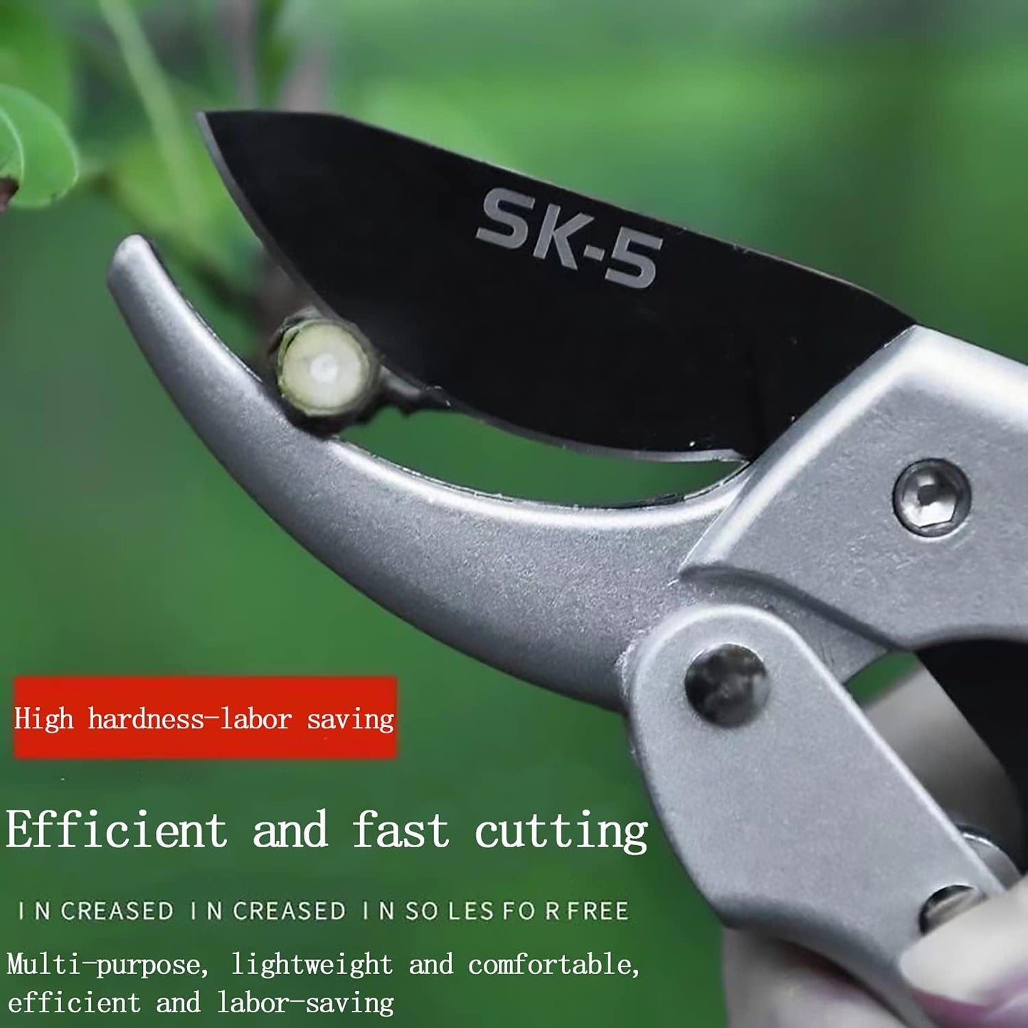 Garden clippers, premium Germany pruners, Work 3 times easier, professional pruning shears, cutting rose, flower, hedge, stem, tree, Sharp gardening scissors, Arthritis weak hand snips (Japanese-1, 1)