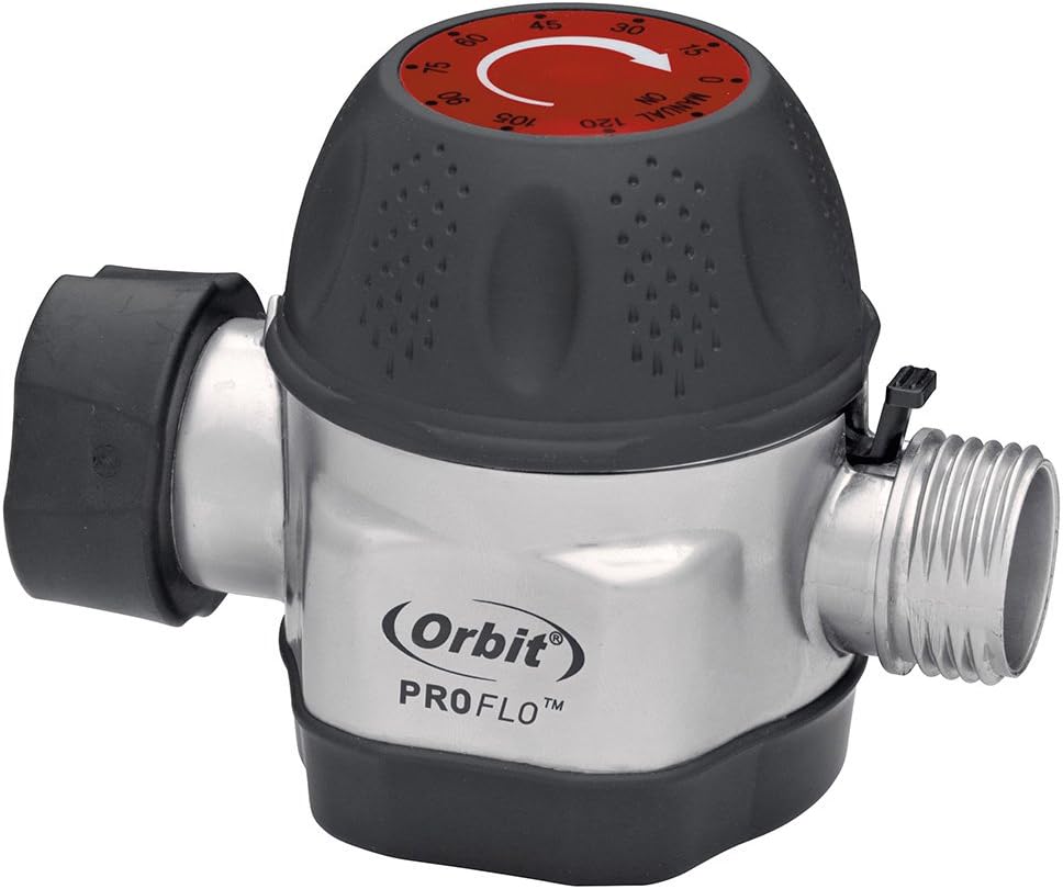 Orbit High Flow Metal Mechanical Garden Faucet Watering Hose Timer (3 Pack)