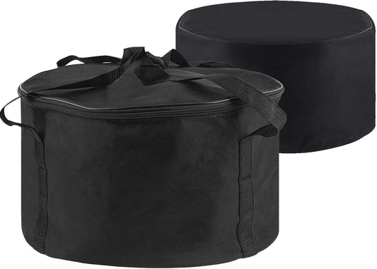 Carry Bag and Cover for 19" Outland Firebowl 823 893 870, Portable Outdoor Propane Gas Fire Pit Bag with Padded Handles, Firebowl Travel Carrying Case for Outland 19" Dia Fire Pit, WaterResistant