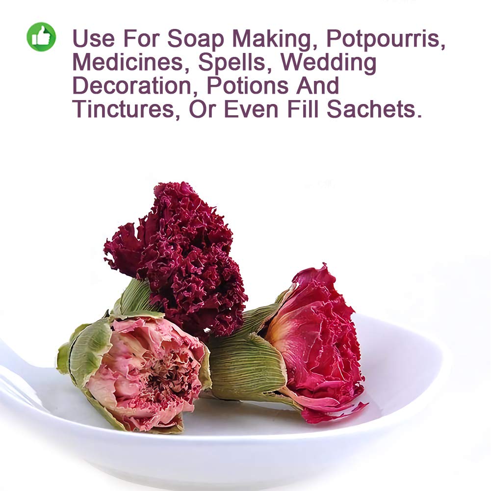 Plant Gift 100% Herbal Carnations Flowers Tea,Chinese Flower tea, 100% natural carnation tea health 45g/1.58oz