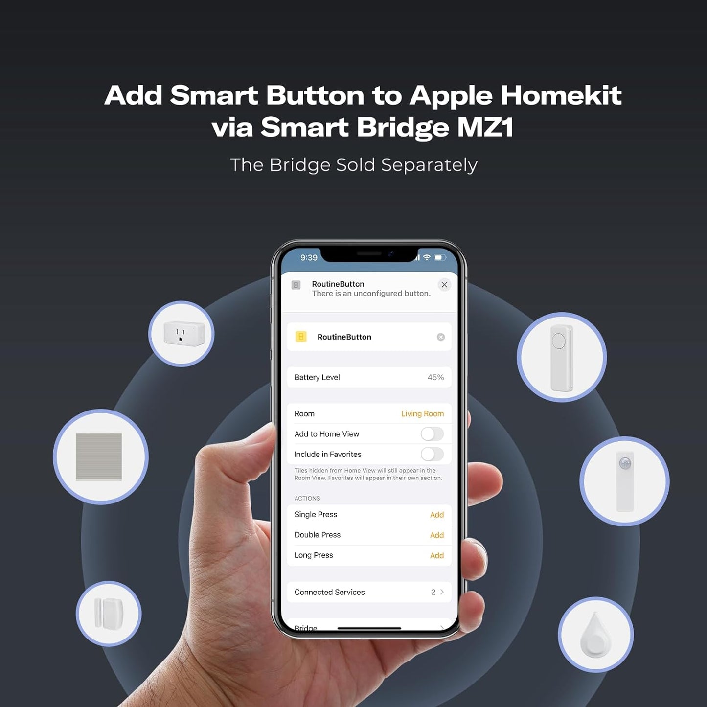 THIRDREALITY ZigBee Smart Button 2 Pack, 3-Way Remote Control, Require Zigbee hub, Work with SmartThings, Aeotec, Hubitat, Home Assistant, Third Reality Hub, Battery Included.