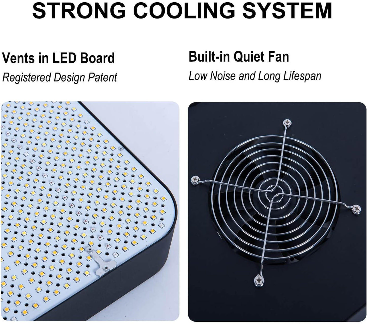 FECiDA 2025 Upgrade Professional LED Grow Light 400 Watts Actual Power, 3x3 2x4 ft Grow Gent Light for All Growth Stages, Higher Output, Dimming Function Makes Greater Harvest and Saving Money