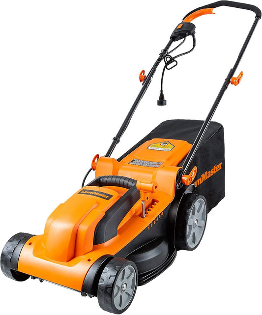 LawnMaster MEB1014K Electric Lawn Mower 15-Inch 11AMP, 11AMP 15-Inch