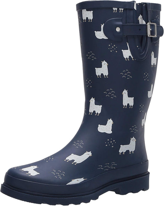 Western Chief Women's Tall Waterproof Rain Boot Outdoor Garden Shoes