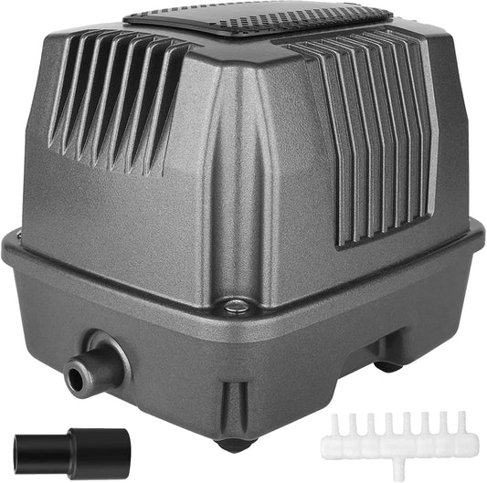 Linear Air Pump for Aeration, 950GPH Septic Air Pump Pond Aerator for Koi Pond, Aquarium, Waste Treatment, Fish Farm, Seafood Restaurant, Hydroponic