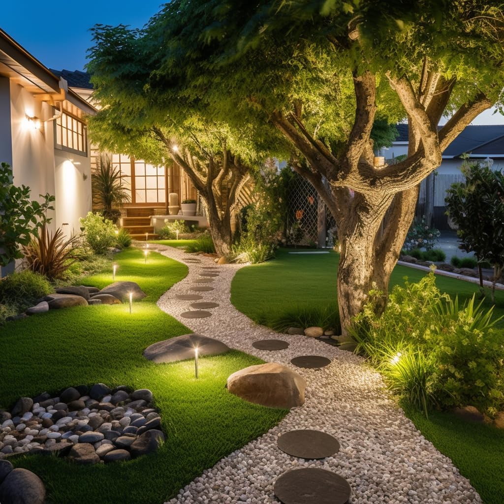 6 LBS River Rocks, StoneCreek, Decorative Garden Stones for Plant Landscaping, Polished Gravel Filler Pebbles for Home Decoration, Vases, Succulents, Flower Beds and Fish Tanks (Mixed Color, Medium)