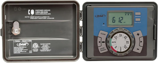 Orbit 27894 - Easy-Set Logic 4-Station Indoor/Outdoor Sprinkler Timer/Controller
