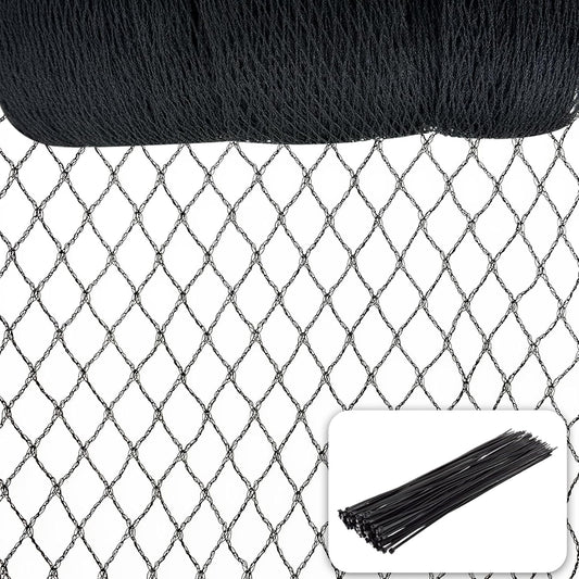 Bird Netting，10 x 30 FT Garden Netting Bird Net for Chicken Coop, Poultry Netting Fence for Fruit Trees, Plants and Vegetables Against Birds, Deer, Squirrels and Other Animals