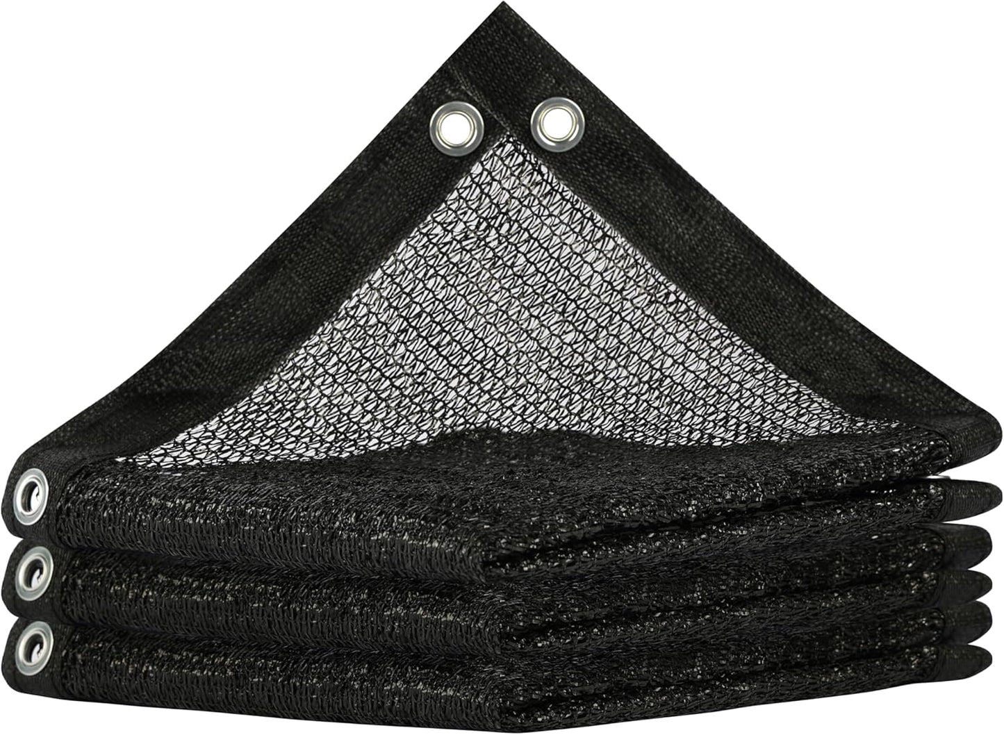 ShadeMart 50% Shade Cloth for Plant, Black 11FT x 32FT Custom Size Outdoor Shade Tarp, Shade Cover with Upgrade Grommets and Zip Ties, Netting Sunblock Net for Vegetables Flower Garden Greenhouse