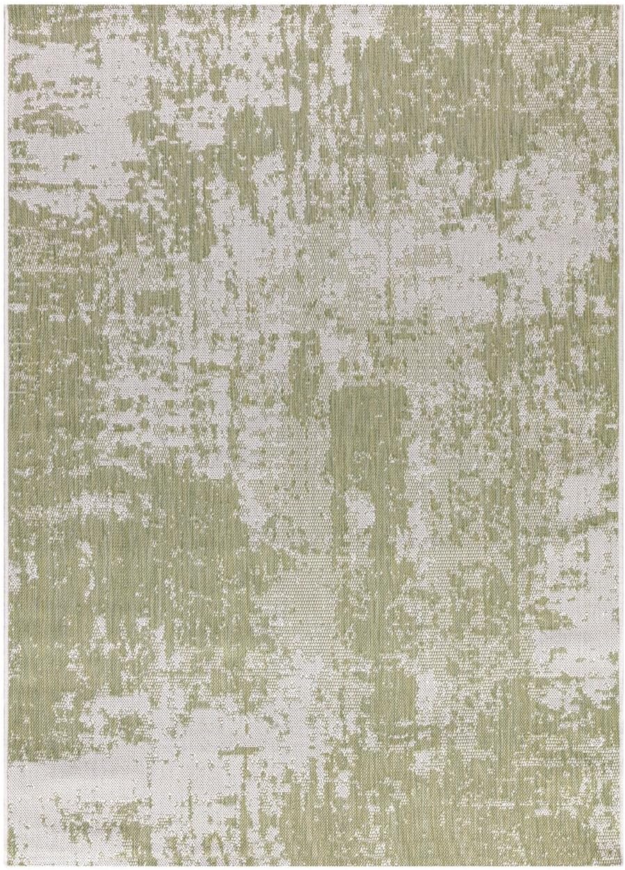 Keen Home Design Terrace Outdoor Throw Rug - 3x5 Washable Indoor/Outdoor Rug for Patio, Kitchen, Balcony, Beach, Garden, Deck and Porch, Size: 3'x5'
