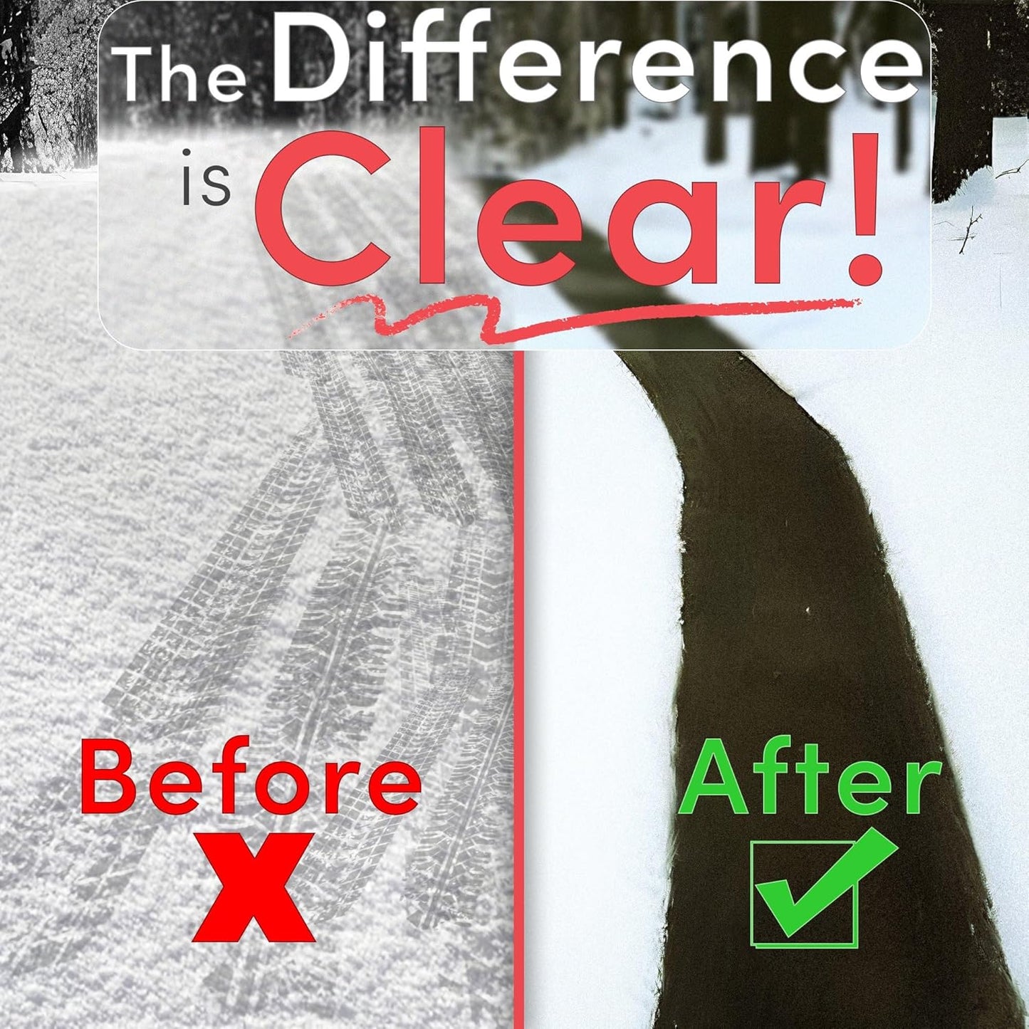 Electric Snow and Ice Melting Underground Cable 43 feet, Covers 14 sqft at up to 38 Watts/sqft, 120V – Radiant Heated Driveways, Walkways, Stairs – Installs Under Concrete, Asphalt, or Pavers