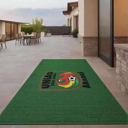 Custom Area Rug Floor Entryway Door Mat Welcome Carpet for Business Home Indoor/Outdoor Non Slip Washable Durable
