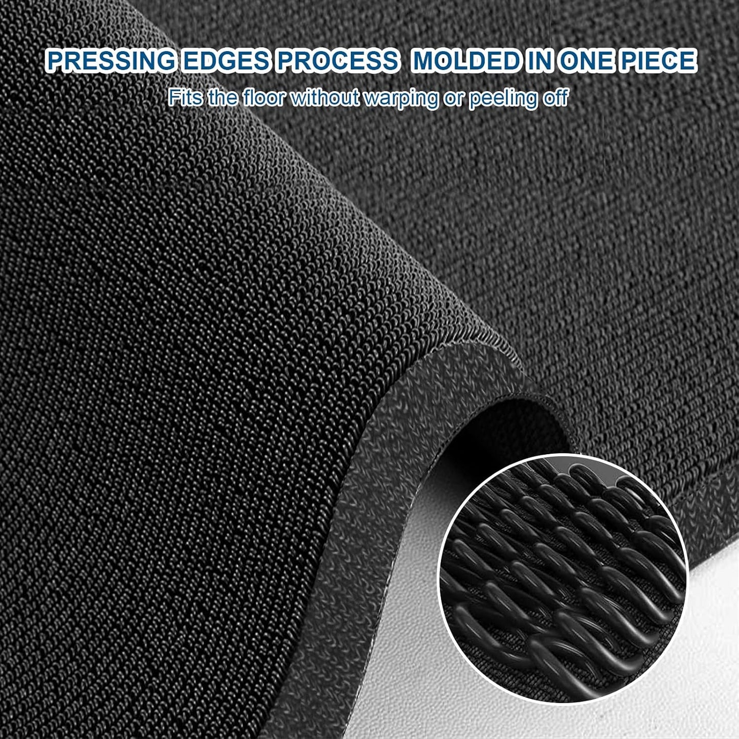 Custom Personalized Commercial Area Rugs with Any Logo Text Floor Entryway Door Mat Welcome Carpet for Business Home Indoor/Outdoor Non Slip Washable Durable