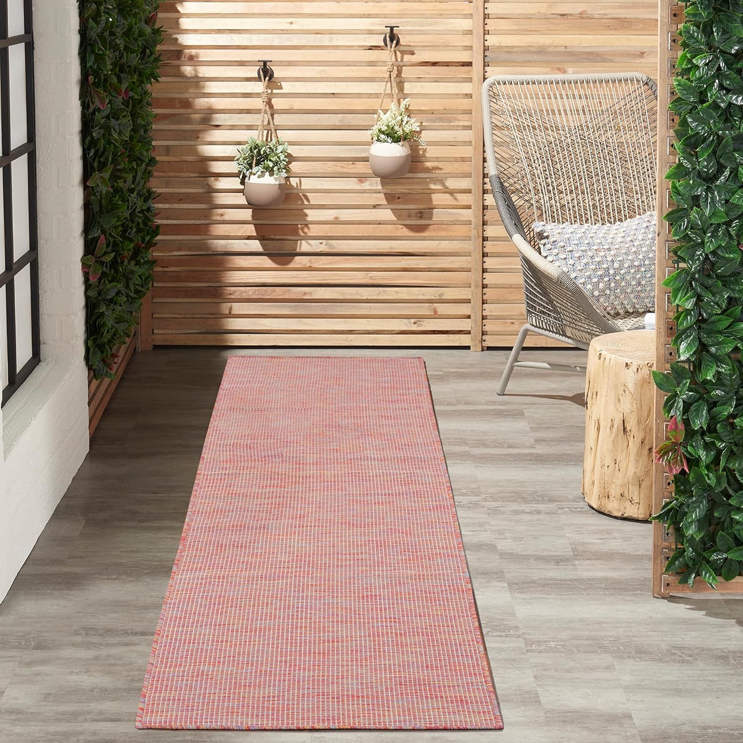Nourison Home Positano Rainbow 2' x 6' Area Rug Easy Clean, Non Shedding, Bed Room, Living Room, Dining Room, Kitchen (6' Runner)