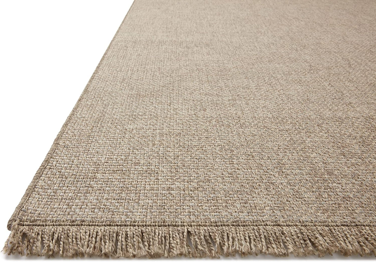 Loloi Dawn Collection Indoor/Outdoor DAW-04 Coffee 2'-3" x 10'-0" Runner Rug