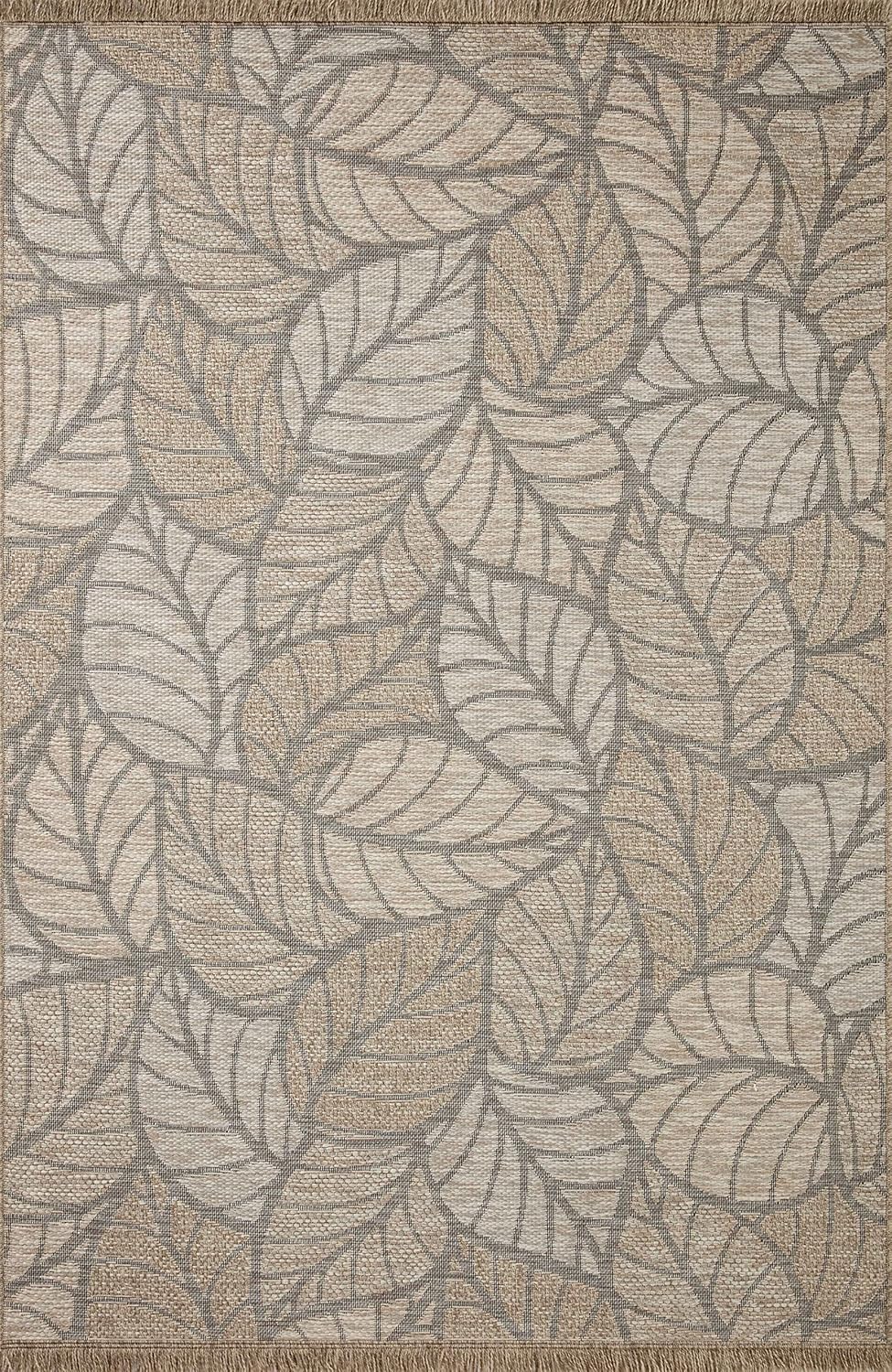 Loloi Dawn Collection Indoor/Outdoor DAW-05 Taupe 2'-3" x 10'-0" Runner Rug