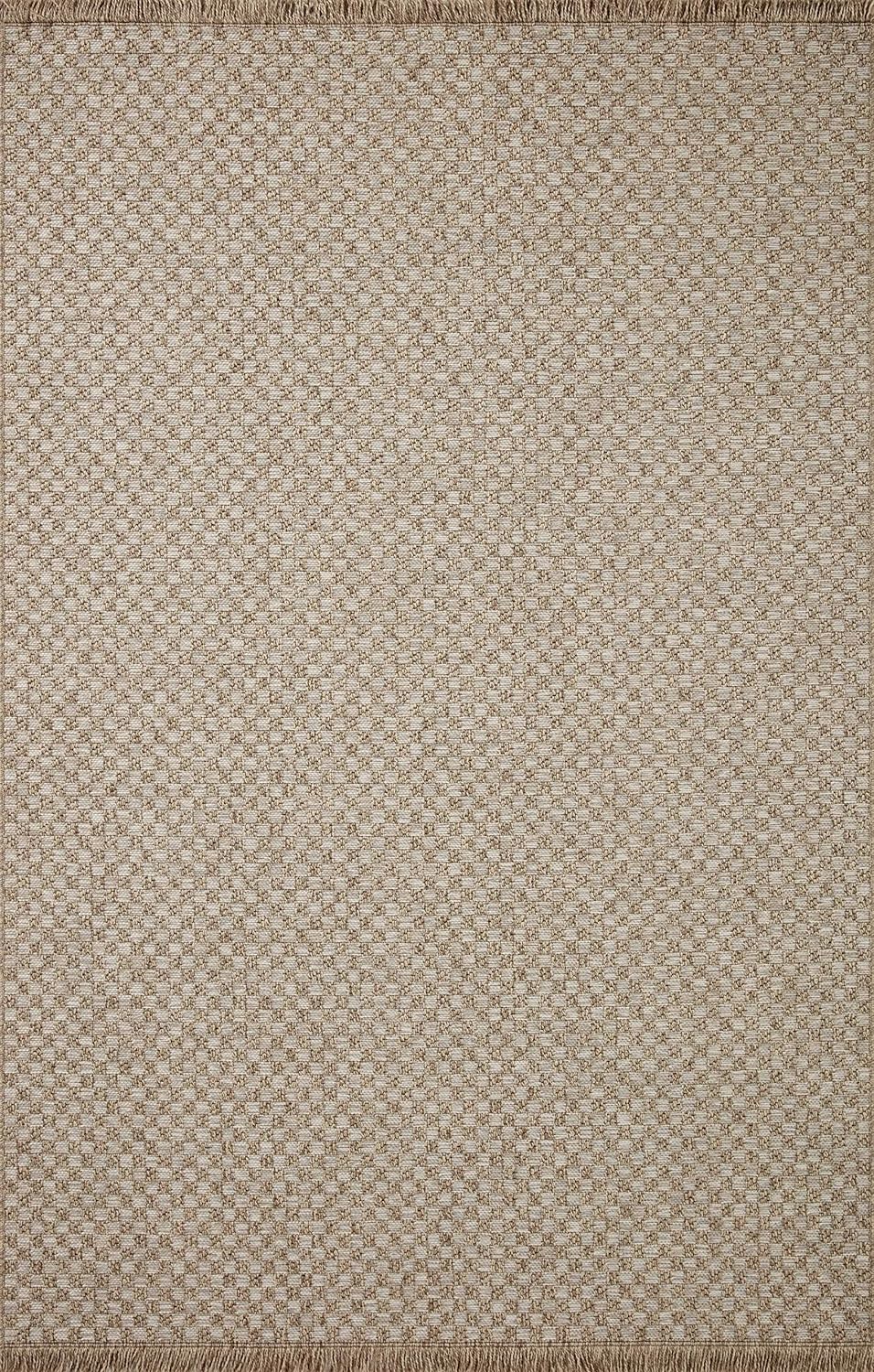 Loloi Dawn Collection Indoor/Outdoor DAW-02 Tan 8'-10" x 12'-2" Area Rug